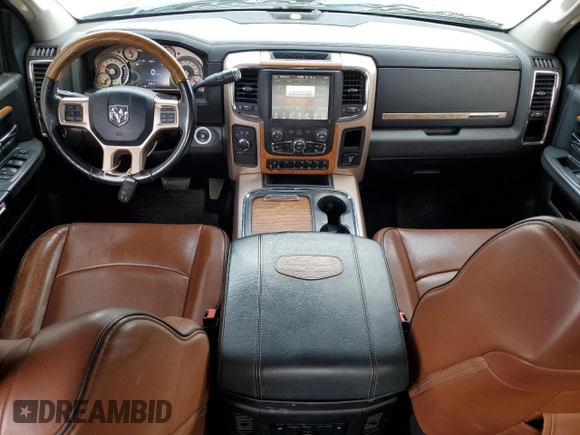 2017 Ram 3500 Longhorn with VIN 3C63RRKL9HG528570, listed as a Copart auction lot 79859184 with 99,041 mi miles and Salvage Title. Bid and sale history available at carsss.com. Image 8.