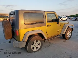 2008 Jeep Wrangler X with VIN 1J4FA24148L617265, listed as a Copart auction lot 53054495 with 143,270 mi miles and Salvage Title. Bid and sale history available at DreamBid. Image 3.