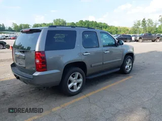 2008 Chevrolet Tahoe LTZ with VIN 1GNFK13038J229923, listed as a IAAI auction lot 42603414 with 187,981 mi miles and . Bid and sale history available at DreamBid. Image 4.
