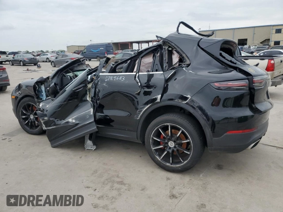 2022 Porsche Cayenne Turbo S E-Hybrid with VIN WP1AA2AY2NDA03689, listed as a Copart auction lot 52295104 with Not provided miles and Non repairable. Bid and sale history available at DreamBid. Image 2.