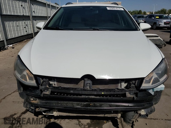 2015 Volkswagen Golf SportWagen TDI SE with VIN 3VWCA7AU9FM512671, listed as a Copart auction lot 72091414 with 105,163 mi miles and Salvage Title. Bid and sale history available at carsss.com. Image 5.