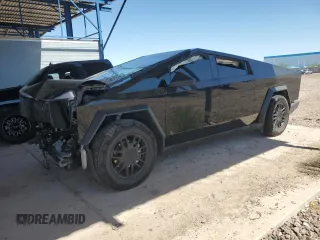 2024 Tesla Cybertruck Cyberbeast z VIN 7G2CEHEE0RA030822, wystawiony jako Copart lot #57177875 z przebiegiem 14 625 mil mil oraz Szkody całkowita. Historia ofert i sprzedaży dostępna na DreamBid. Obrazek 1.