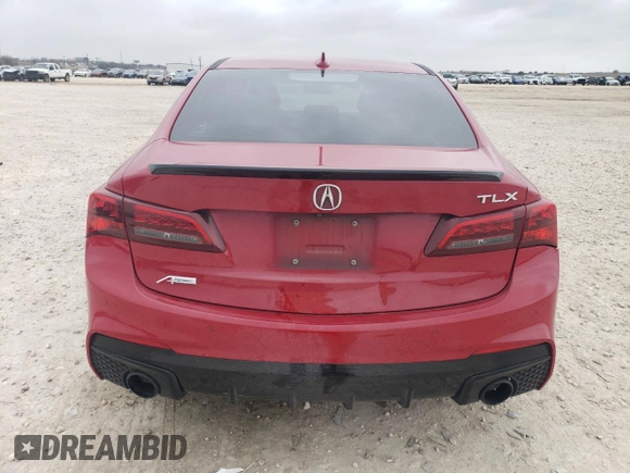 2019 Acura TLX w/A-Spec Pkg with VIN 19UUB2F66KA003261, listed as a Copart auction lot 44276975 with 149,706 mi miles and Salvage Title. Bid and sale history available at carsss.com. Image 6.