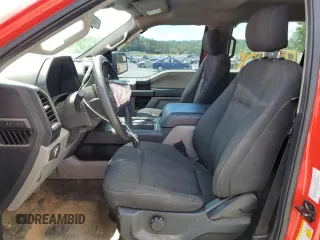 2019 Ford F-150 XL with VIN 1FTEW1E43KKE28982, listed as a Copart auction lot 58302285 with 101,707 mi miles and Salvage title. Bid and sale history available at DreamBid. Image 7.