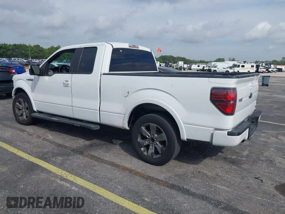 2010 Ford F-150 XL with VIN 1FTFX1CV0AKE45296, listed as a IAAI auction lot 41760317 with 208,459 mi miles. Bid and sale history available at carsss.com. Image 3.