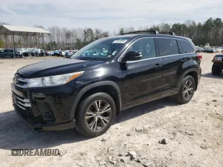 2017 Toyota Highlander LE with VIN 5TDBZRFH1HS454380, listed as a Copart auction lot 49449085 with 151,807 mi miles and Salvage title. Bid and sale history available at DreamBid. Image 1.
