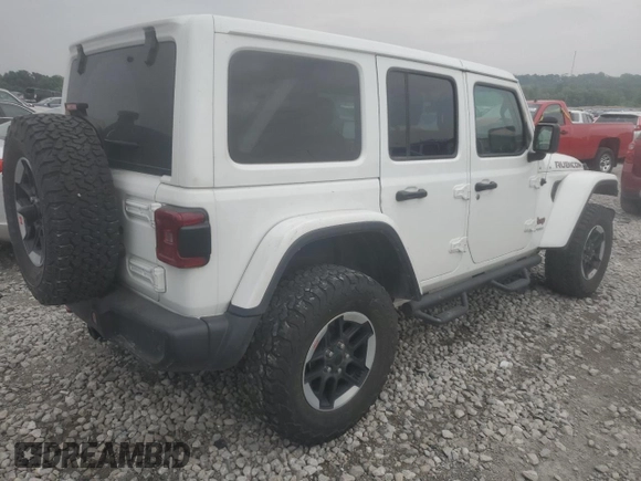 2021 Jeep Wrangler Unlimited Rubicon с VIN 1C4JJXFM3MW753710, выставлен на аукционе Copart как лот 60746525 с пробегом 96 561 миль миль и Списание • Salvage title. История ставок и продаж доступна на DreamBid. Изображение 3.