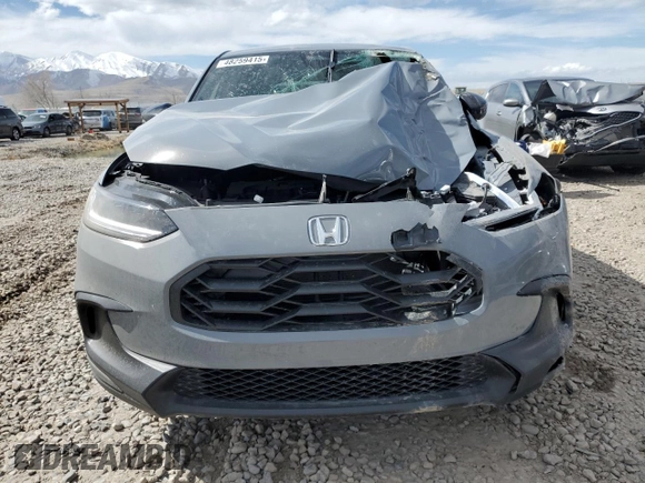 2024 Honda HR-V Sport with VIN 3CZRZ2H5XRM736280, listed as a Copart auction lot 48259415 with 0 mi miles and Salvage Title. Bid and sale history available at carsss.com. Image 5.