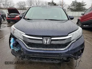 2015 Honda CR-V EX-L with VIN 2HKRM3H75FH501461, listed as a Copart auction lot 85901324 with 105,650 mi miles and Salvage Title. Bid and sale history available at carsss.com. Image 5.