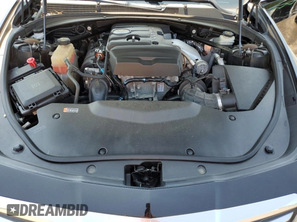 2015 Cadillac CTS Luxury RWD with VIN 1G6AR5SX2F0115311, listed as a Copart auction lot 58944915 with 34,764 mi miles and Salvage title. Bid and sale history available at DreamBid. Image 11.