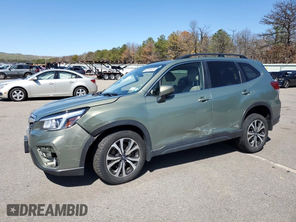 2019 Subaru Forester Limited with VIN JF2SKAUC3KH503573, listed as a Copart auction lot 52218125 with 83,103 mi miles and Salvage Title. Bid and sale history available at carsss.com. Image 1.