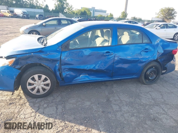 2010 Toyota Corolla with VIN JTDBU4EE4A9116209, listed as a IAAI auction lot 42578162 with 37,955 mi miles and . Bid and sale history available at DreamBid. Image 6.