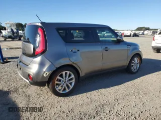 2017 Kia Soul + with VIN KNDJP3A52H7436847, listed as a Copart auction lot 45843135 with 54,565 mi miles and Salvage Title. Bid and sale history available at DreamBid. Image 3.