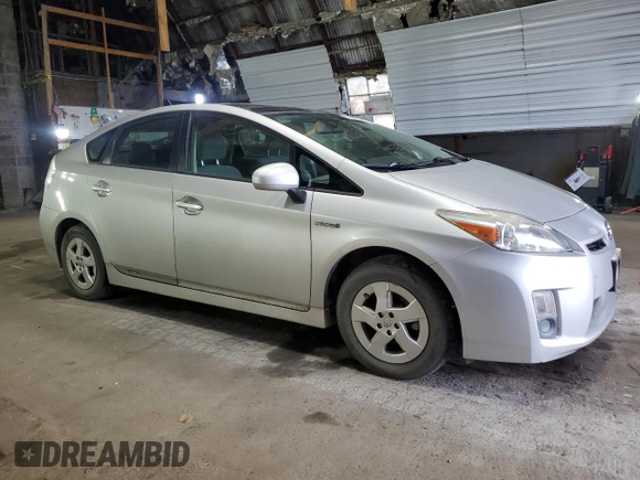 2010 Toyota Prius II with VIN JTDKN3DU6A0158501, listed as a Copart auction lot 55160735 with 136,027 mi miles and Salvage Title. Bid and sale history available at carsss.com. Image 4.