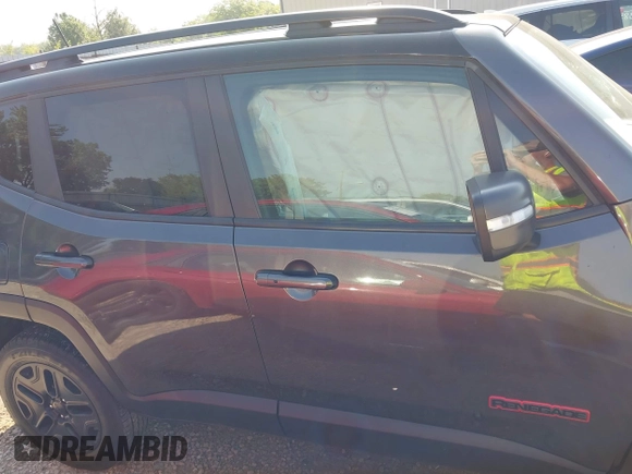 2018 Jeep Renegade Trailhawk with VIN ZACCJBCB1JPH50649, listed as a IAAI auction lot 42476911 with 84,530 mi miles and . Bid and sale history available at DreamBid. Image 14.