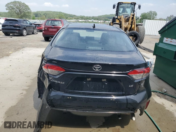 2025 Toyota Corolla LE z VIN 5YFB4MDE6SP276153, wystawiony jako Copart lot #57151515 z przebiegiem 8 509 mil mil oraz Czysty tytuł • Clean title. Historia ofert i sprzedaży dostępna na DreamBid. Obrazek 6.