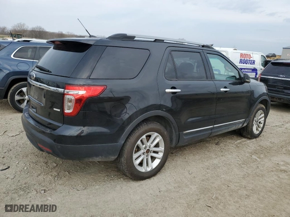 2013 Ford Explorer XLT with VIN 1FM5K8D8XDGA72556, listed as a Copart auction lot 52947915 with 0 mi miles and Clean Title. Bid and sale history available at carsss.com. Image 3.