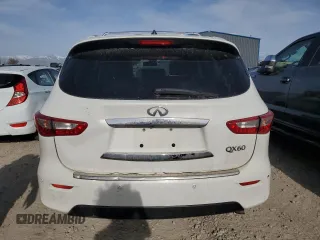 2014 Infiniti QX60 with VIN 5N1AL0MM7EC512252, listed as a Copart auction lot 50782345 with 177,541 mi miles and Salvage Title. Bid and sale history available at carsss.com. Image 6.