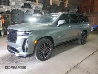 2024 Cadillac Escalade AWD V-Series z VIN 1GYS4HK92RR234960, wystawiony jako Copart lot #51802235 z przebiegiem 16 034 mil mil oraz Nie do naprawy. Historia ofert i sprzedaży dostępna na DreamBid. Obrazek 1.