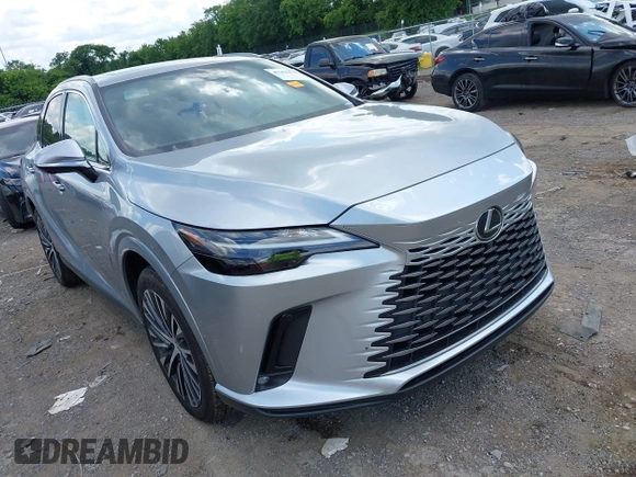 2024 Lexus RX 350 with VIN 2T2BAMBA9RC023844, listed as a IAAI auction lot 42376370 with 24,914 mi miles and . Bid and sale history available at DreamBid. Image 1.
