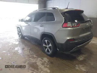 2019 Jeep Cherokee Limited with VIN 1C4PJLDB9KD402913, listed as a IAAI auction lot 40760506 with 106,393 mi miles and . Bid and sale history available at DreamBid. Image 3.