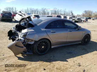 2017 Mercedes-Benz CLA with VIN WDDSJ4EB0HN441493, listed as a Copart auction lot 44748173 with 98,457 mi miles. Bid and sale history available at carsss.com. Image 3.