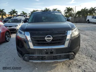 2022 Nissan Pathfinder Platinum with VIN 5N1DR3DGXNC272556, listed as a Copart auction lot 47342445 with 28,329 mi miles and Salvage Title. Bid and sale history available at carsss.com. Image 5.