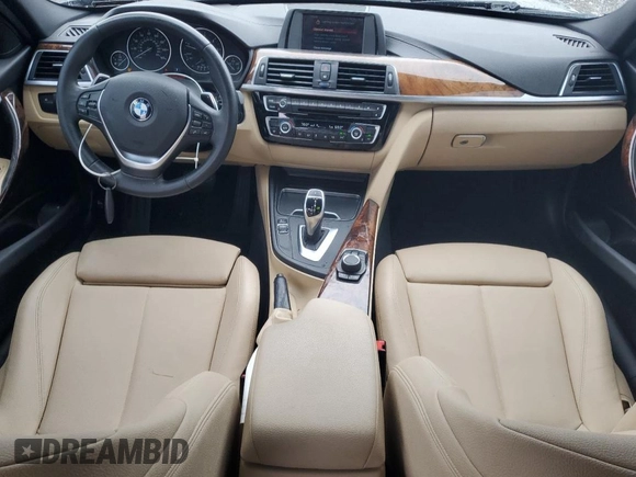 2018 BMW 3 Series 328d with VIN WBA8E5C54JA507646, listed as a Copart auction lot 75518574 with 50,951 mi miles and Salvage title. Bid and sale history available at DreamBid. Image 8.