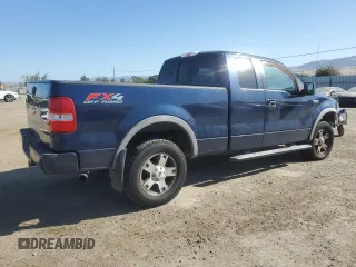 2006 Ford F-150 XLT with VIN 1FTPX14546FA87008, listed as a Copart auction lot 58005005 with 148,295 mi miles and Salvage title. Bid and sale history available at DreamBid. Image 3.
