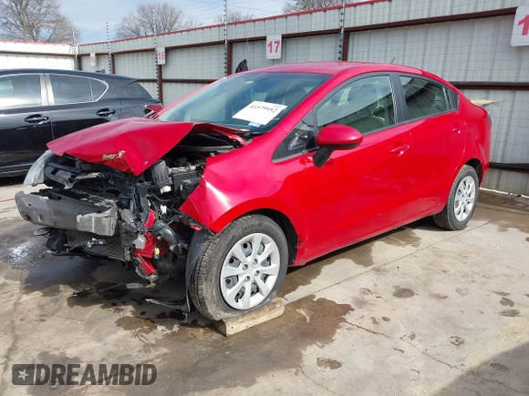 2013 Kia Rio LX with VIN KNADM4A31D6310504, listed as a IAAI auction lot 41579952 with 55,757 mi miles and . Bid and sale history available at DreamBid. Image 23.