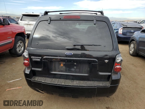 2007 Ford Escape Limited with VIN 1FMYU94137KA81987, listed as a Copart auction lot 78016014 with 137,962 mi miles and Salvage Title. Bid and sale history available at carsss.com. Image 6.