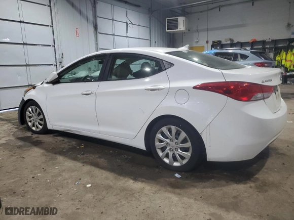 2011 Hyundai Elantra GLS PZEV with VIN 5NPDH4AE4BH040745, listed as a Copart auction lot 88756405 with 0 mi miles and Clean Title. Bid and sale history available at carsss.com. Image 2.