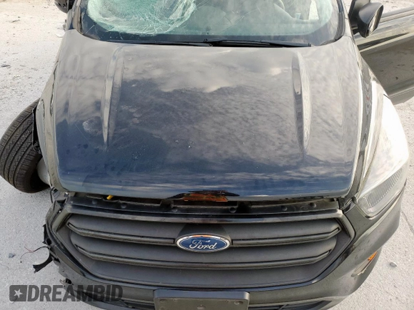 2018 Ford Escape S with VIN 1FMCU0F72JUB42488, listed as a Copart auction lot 63641845 with 80,184 mi miles and Salvage title. Bid and sale history available at DreamBid. Image 12.