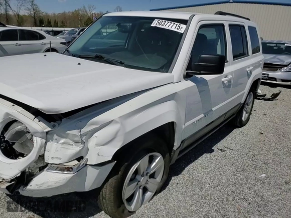 2016 Jeep Patriot Latitude with VIN 1C4NJRFB9GD637469, listed as a Copart auction lot 50377715 with 103,038 mi miles and Salvage title. Bid and sale history available at DreamBid. Image 11.