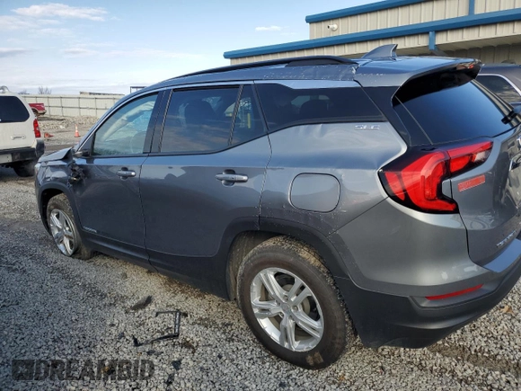 2020 GMC Terrain SLE with VIN 3GKALTEV3LL129153, listed as a Copart auction lot 44145915 with 51,472 mi miles and Salvage Title. Bid and sale history available at DreamBid. Image 2.