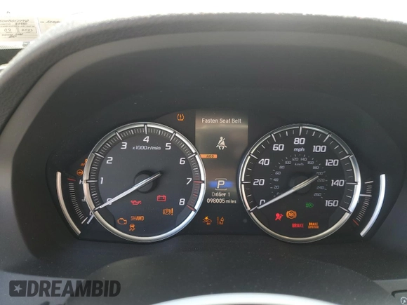2017 Acura MDX w/Technology Pkg with VIN 5FRYD4H50HB017746, listed as a Copart auction lot 49270213 with 98,005 mi miles. Bid and sale history available at carsss.com. Image 9.