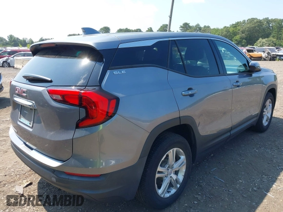2019 GMC Terrain SLE with VIN 3GKALMEV7KL197959, listed as a IAAI auction lot 40199715 with 73,634 mi miles. Bid and sale history available at carsss.com. Image 4.