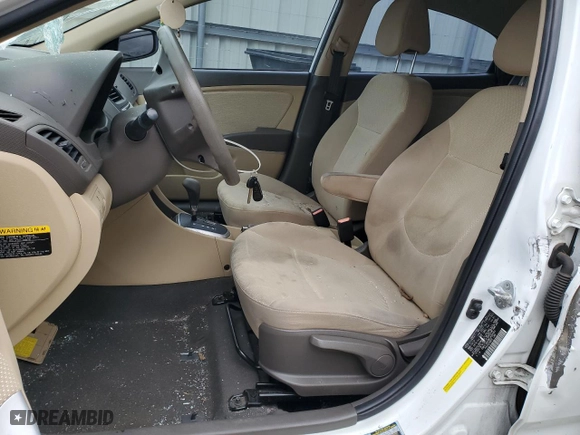 2014 Hyundai Accent GLS with VIN KMHCT4AE8EU684992, listed as a Copart auction lot 41794524 with 86,089 mi miles and Salvage Title. Bid and sale history available at carsss.com. Image 7.