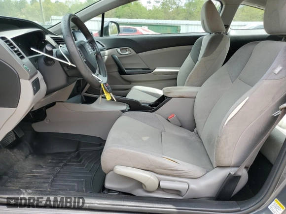 2012 Honda Civic Cpe LX with VIN 2HGFG3B58CH565582, listed as a Copart auction lot 51596875 with 212,658 mi miles and Salvage Title. Bid and sale history available at carsss.com. Image 7.