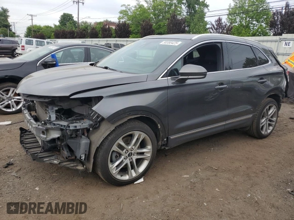 2018 Lincoln MKC Reserve with VIN 5LMCJ3D99JUL01194, listed as a Copart auction lot 58380425 with 101,842 mi miles and Salvage title. Bid and sale history available at DreamBid. Image 1.