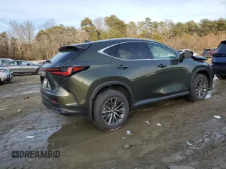 2025 Lexus NX 350h with VIN 2T2AKCEZ8SC043304, listed as a Copart auction lot 42719255 with 1,221 mi miles and Salvage Title. Bid and sale history available at DreamBid. Image 3.