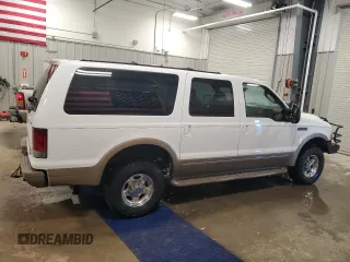 2003 Ford Excursion с VIN 1FMSU45F83EA56921, выставлен на аукционе Copart как лот 49847395 с пробегом 264 040 миль миль и Чистый • Clean title. История ставок и продаж доступна на DreamBid. Изображение 3.