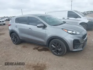 2022 Kia Sportage LX with VIN KNDPM3AC8N7015423, listed as a IAAI auction lot 41881146 with 41,136 mi miles. Bid and sale history available at carsss.com. Image 1.