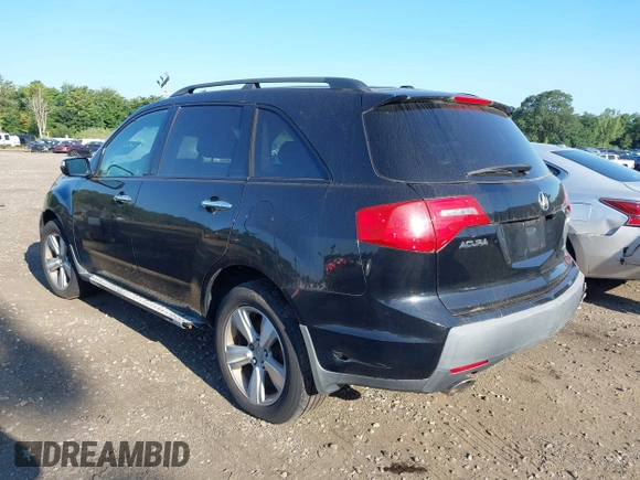 2008 Acura MDX Tech Pkg with VIN 2HNYD28398H530731, listed as a IAAI auction lot 40177205 with 240,003 mi miles. Bid and sale history available at carsss.com. Image 3.