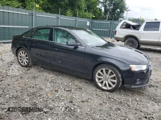 2013 Audi A4 Prestige with VIN WAUKFAFL9DA156890, listed as a Copart auction lot 63780554 with 127,614 mi miles and Salvage Title. Bid and sale history available at carsss.com. Image 4.