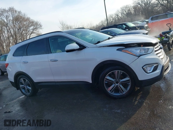 2016 Hyundai Santa Fe SE with VIN KM8SR4HF2GU133307, listed as a IAAI auction lot 41749584 with 120,391 mi miles. Bid and sale history available at carsss.com. Image 13.