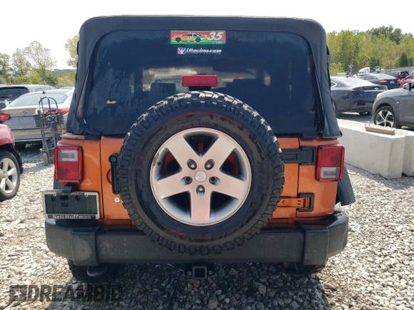 2010 Jeep Wrangler Rubicon with VIN 1J4BA6D1XAL229551, listed as a Copart auction lot 70535964 with 96,012 mi miles and Non repairable. Bid and sale history available at DreamBid. Image 6.