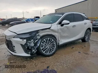 2024 Lexus RX 450h+ Luxury z VIN JTJCJMGA8R2011729, wystawiony jako Copart lot #55692615 z przebiegiem Nie podano mil oraz Szkoda całkowita • Salvage title. Historia ofert i sprzedaży dostępna na DreamBid. Obrazek 1.