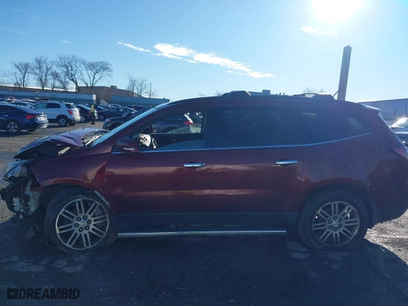 2015 Chevrolet Traverse LT with VIN 1GNKRGKD5FJ101424, listed as a IAAI auction lot 41211081 with 130,639 mi miles. Bid and sale history available at carsss.com. Image 15.