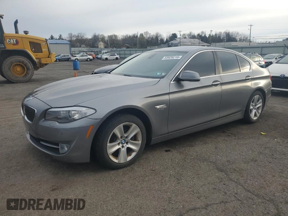 2012 BMW 5 Series 528i xDrive with VIN WBAXH5C51CDW02783, listed as a Copart auction lot 53028215 with 95,006 mi miles and Clean Title. Bid and sale history available at carsss.com. Image 1.